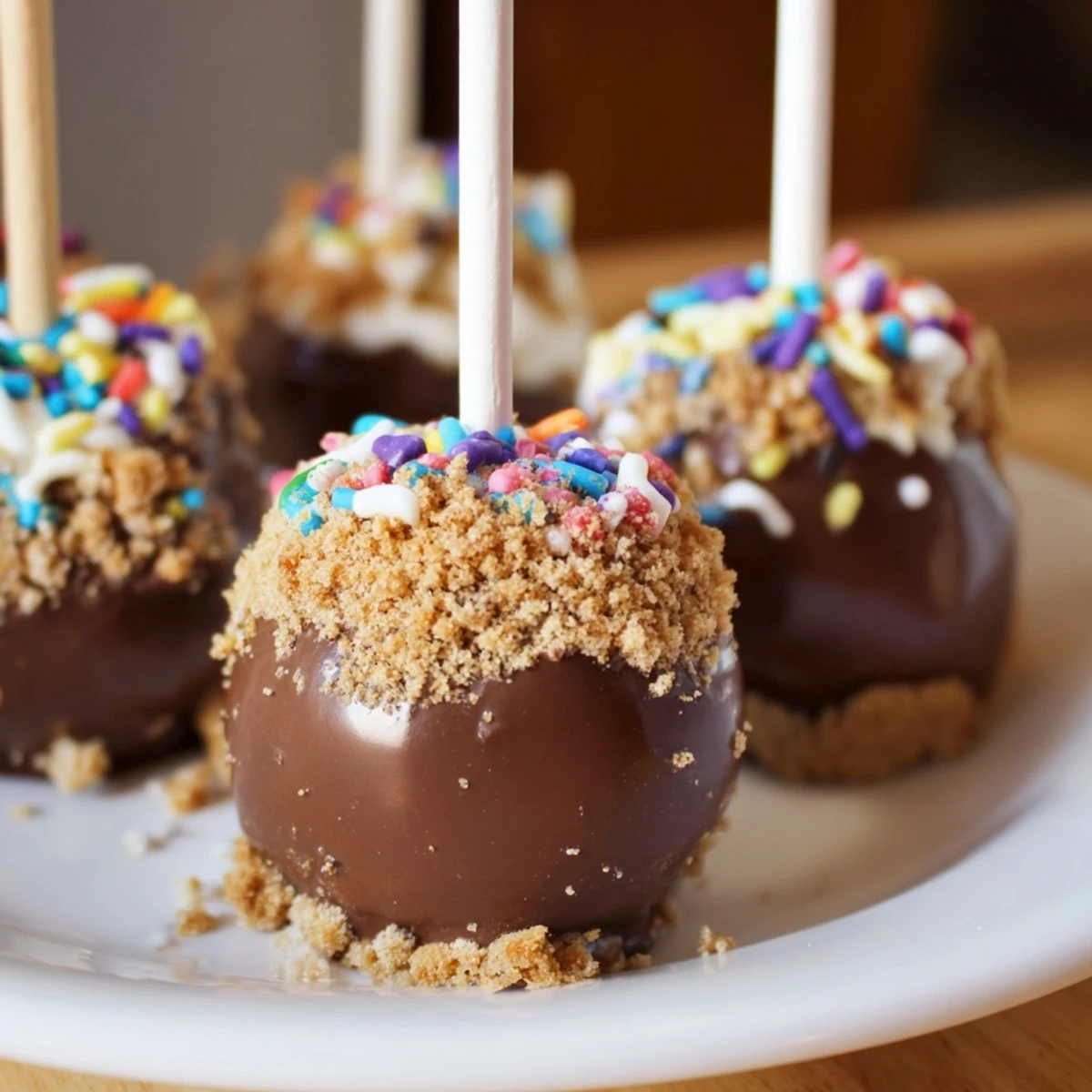 Smores Cinnamon Birthday Cake Pops #104