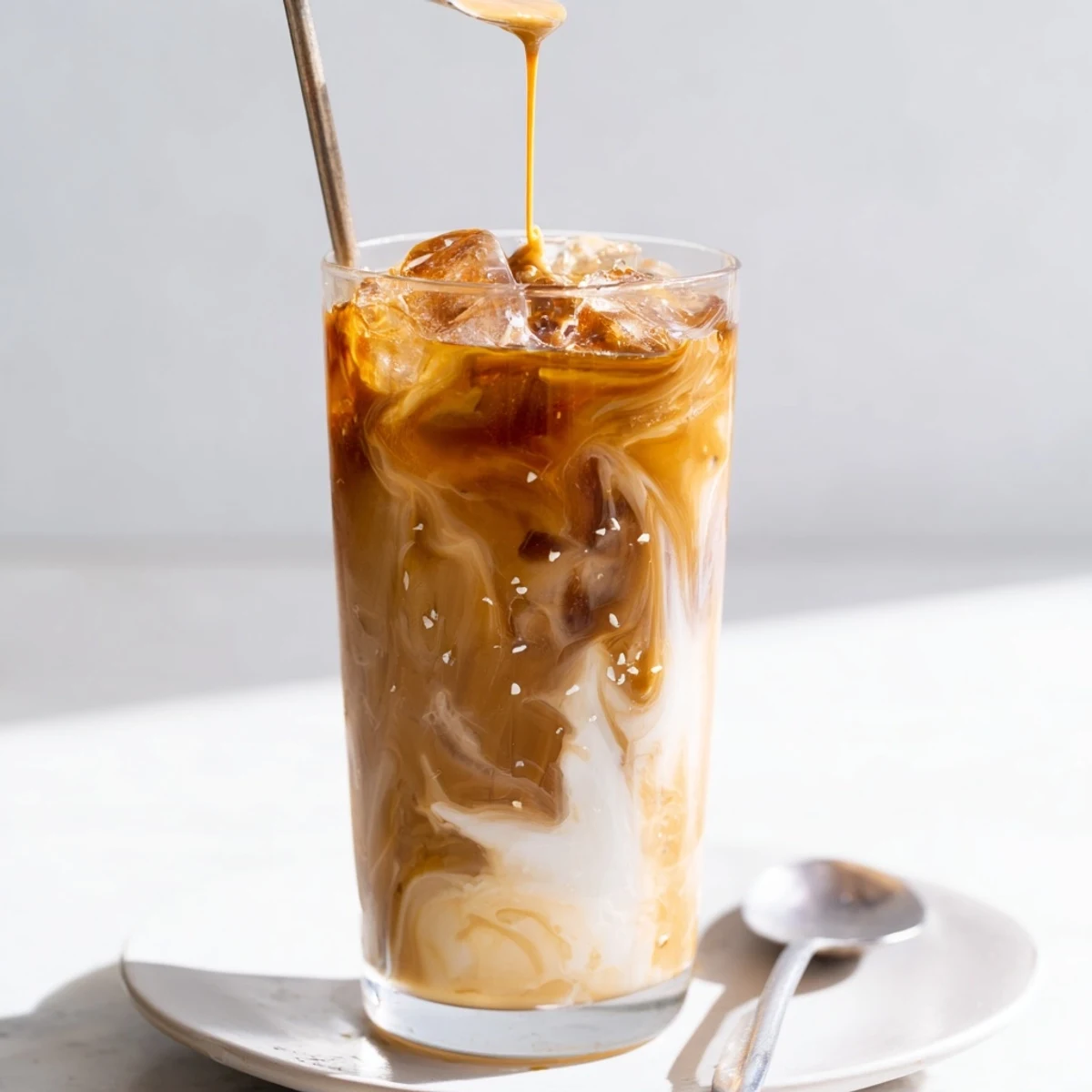 Tahini Iced Coffee Twist