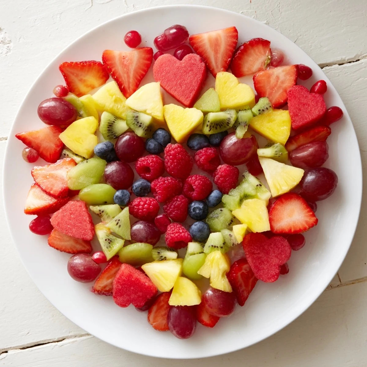 Sweetheart fruit platter