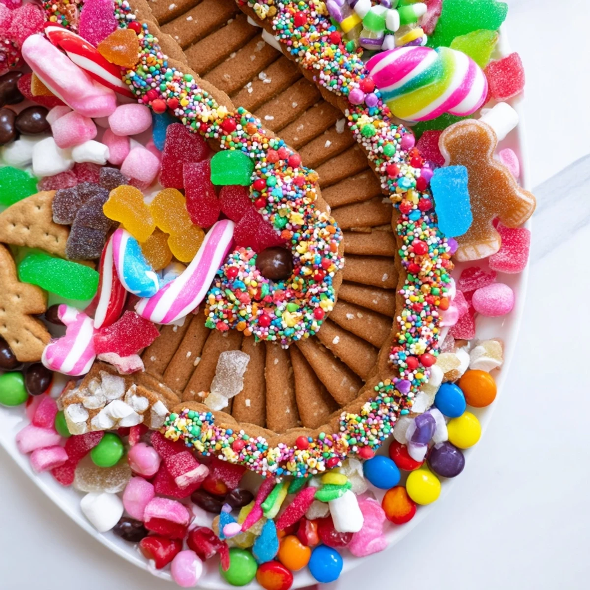 Candy Land Gingerbread Path