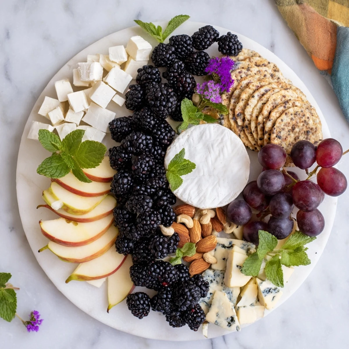 Yin-Yang Balanced Appetizer Board