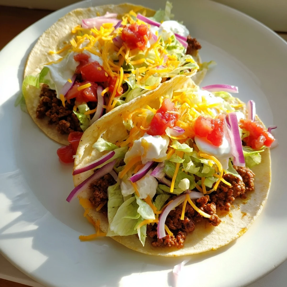 Delicious, sizzling crispy smash tacos with a cheesy layer, ready to be filled with your favorite toppings.