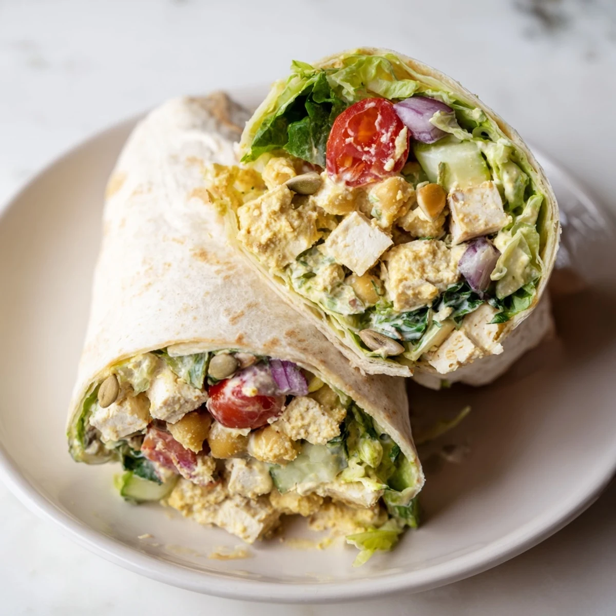 High Protein Chicken-less Caesar