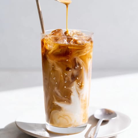 Tahini Iced Coffee Twist
