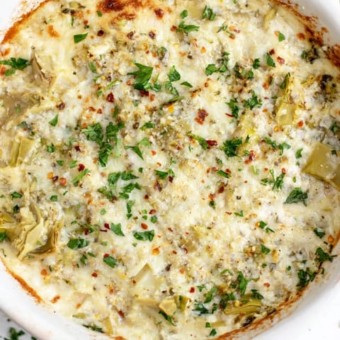Baked Artichoke Cream Cheese