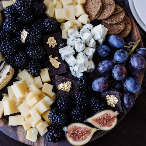 Deep Indigo Midnight Sky