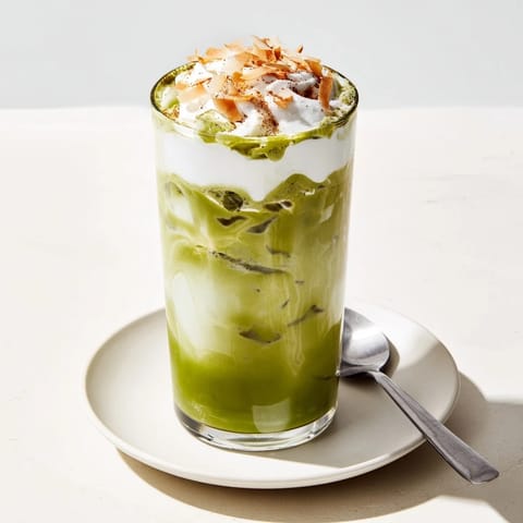Toasted Coconut Gingerbread Matcha