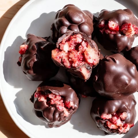 Strawberry Yogurt Chocolate Clusters