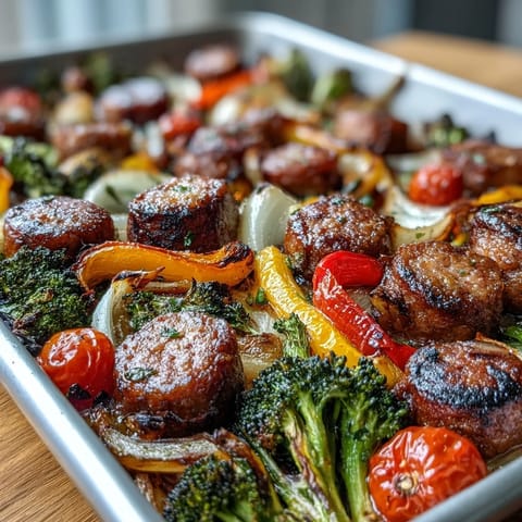 Sheet Pan Rainbow Veggie Bake