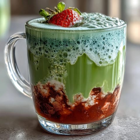 Strawberry Matcha Latte Oat