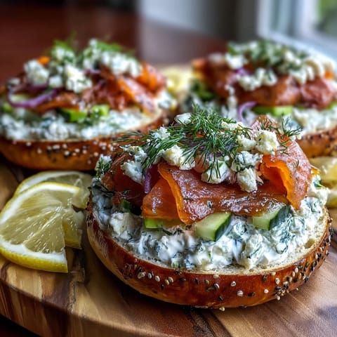 Spring Brunch Smoked Salmon Board