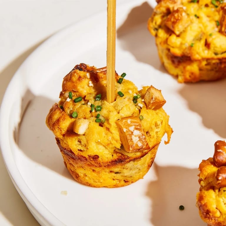 Warm, cheesy Buffalo Ranch Pretzel Drop Muffin Pops perfect for any snack table.