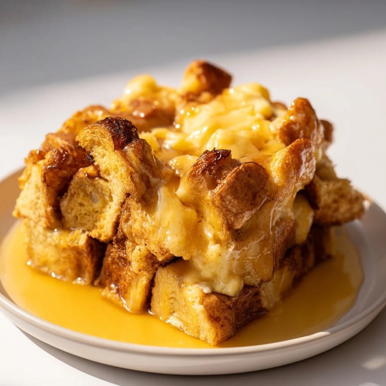 Imagine a bubbling French toast bake, enriched with vanilla, perfect for sharing around the table.