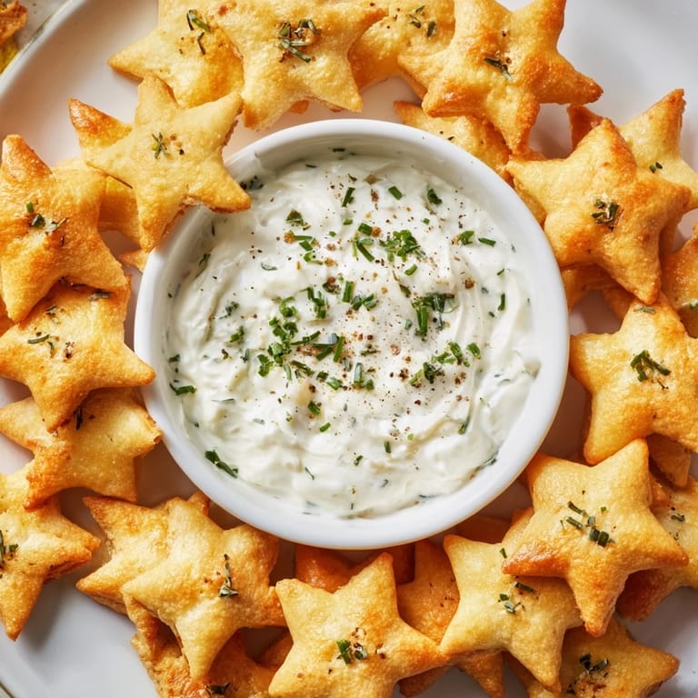 Enjoy these easy, homemade Holiday Crackers, perfectly paired with a delicious, herb-flecked dip.